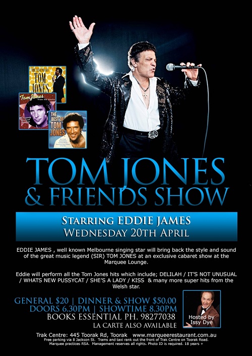 EDDIE JAMES - Music Concert