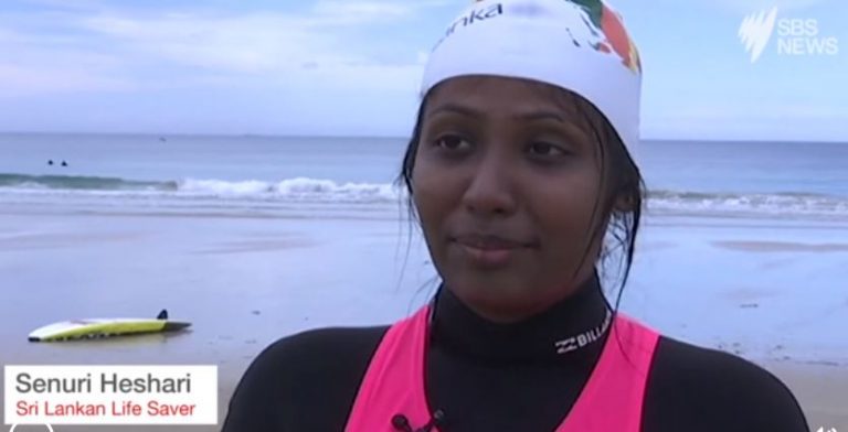 ‘Educating children’ the goal as Sri Lankan lifesavers receive Australian tuition – By Luke Waters (SBS News)