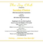 The Joy Club Presents - Sunday Choice with Desmond & The Impressions - (Sunday 5th August 2018) - Sydney event