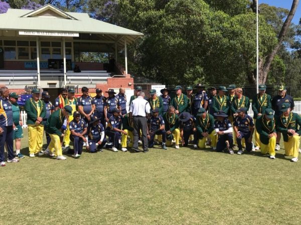 SriLanka vs Australia - Over 50s worldCup cricket match