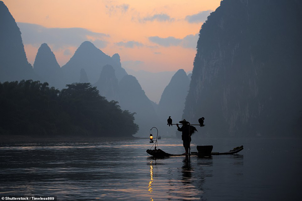 stone bridge in the Guilin