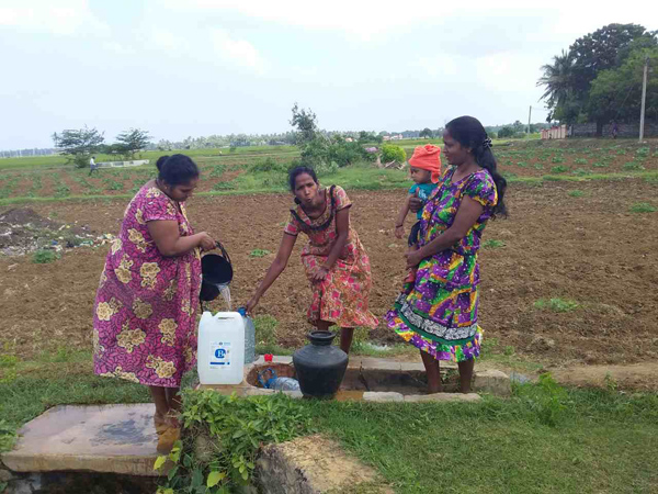 families in Kilinochchi