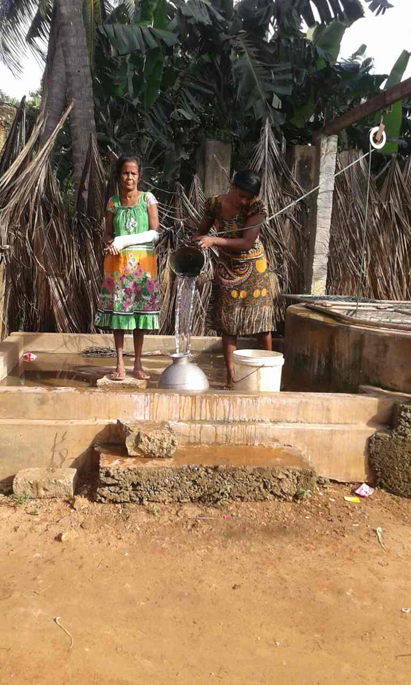 families in Kilinochchi