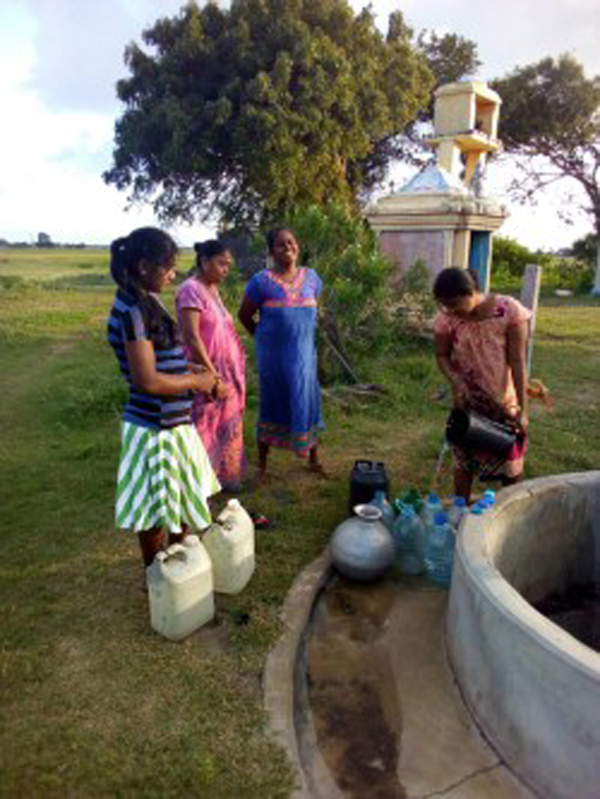 families in Kilinochchi