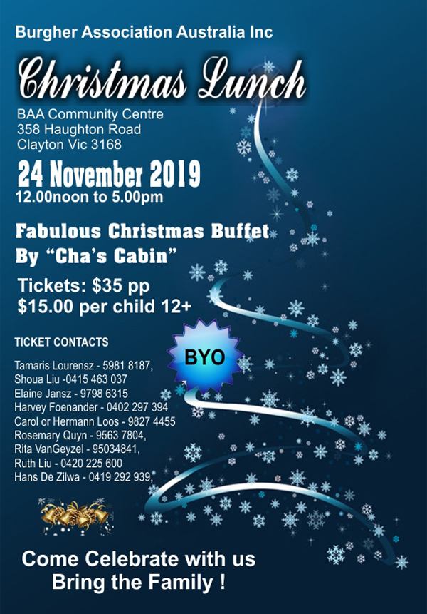 ChristmasLunch 2019 