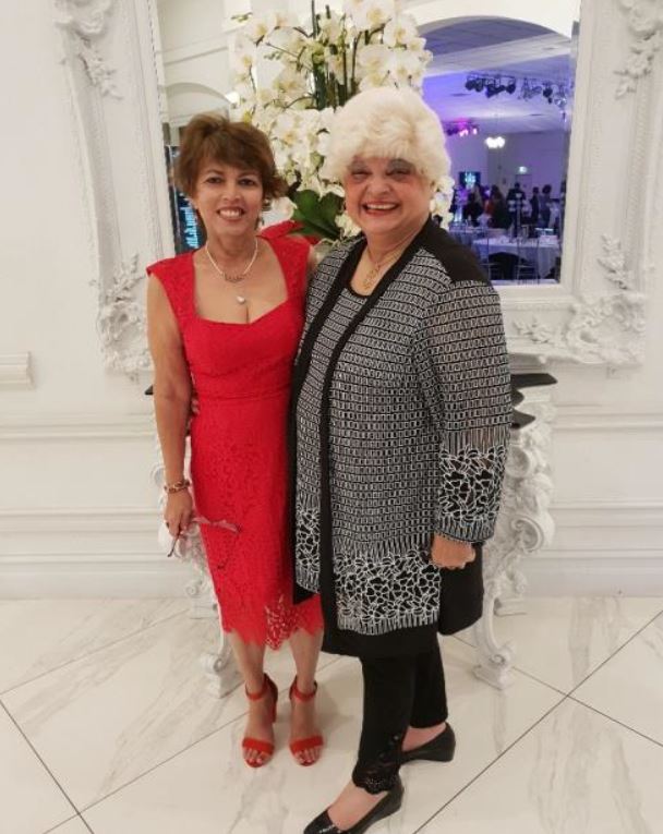 Flame Junkeer & Corinne King at "The Grand"