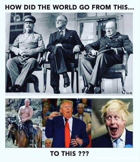 How times have changed