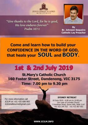 CONFIDENCE IN THE WORD