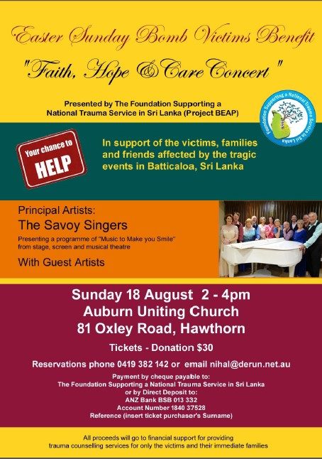 Faith Hope & Care Concert