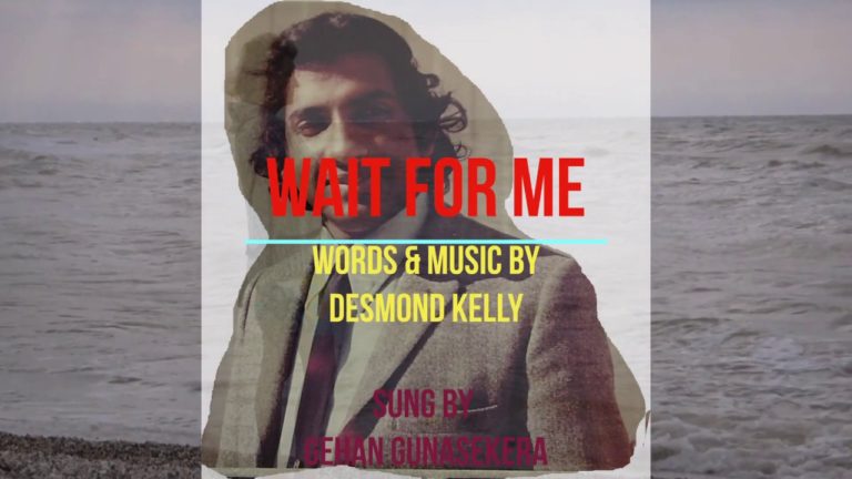 “WAIT FOR ME” – By Des Kelly