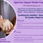Aged Care Support Worker Program in Australia