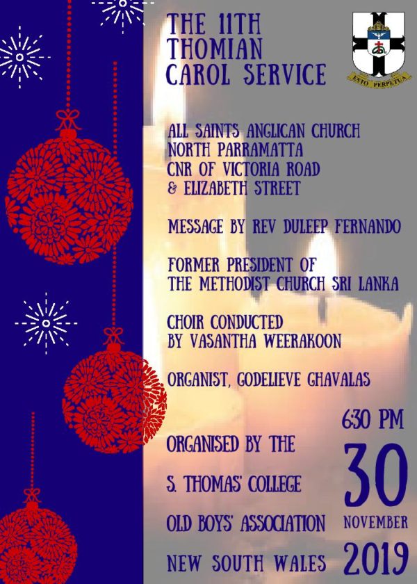 Flyer - Carol Service 2019
