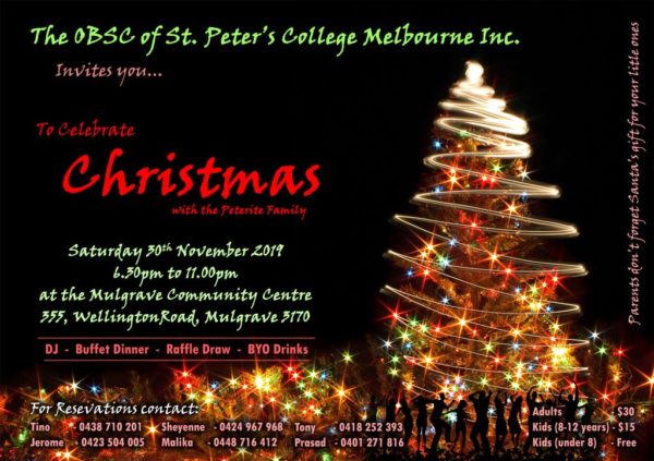 Christmas Dinner 2019