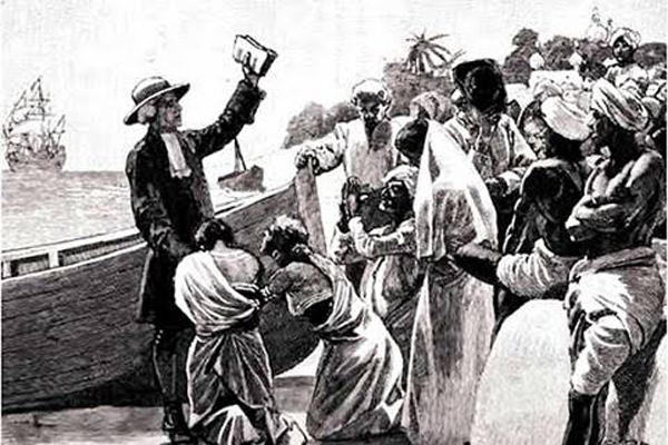 Indian fishermen in the 19th Century