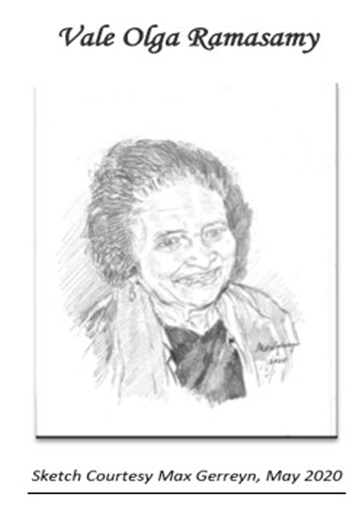 Vale Olga Ramasamy – A Tribute – By Trevine Rodrigo