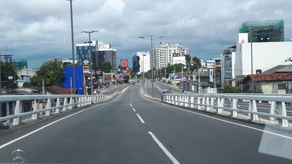 View of clean Colombo