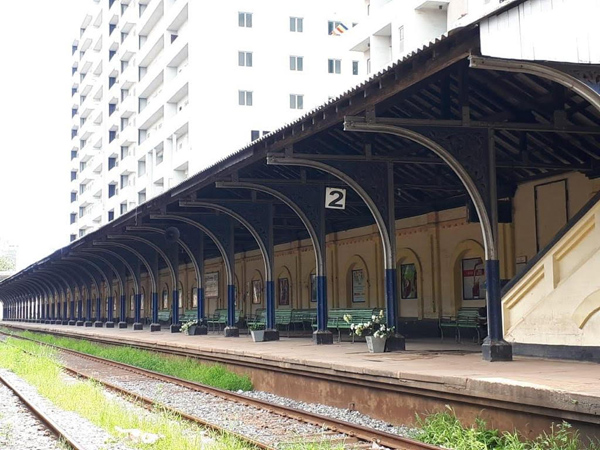 View of clean Colombo