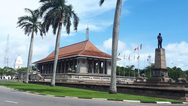 View of clean Colombo