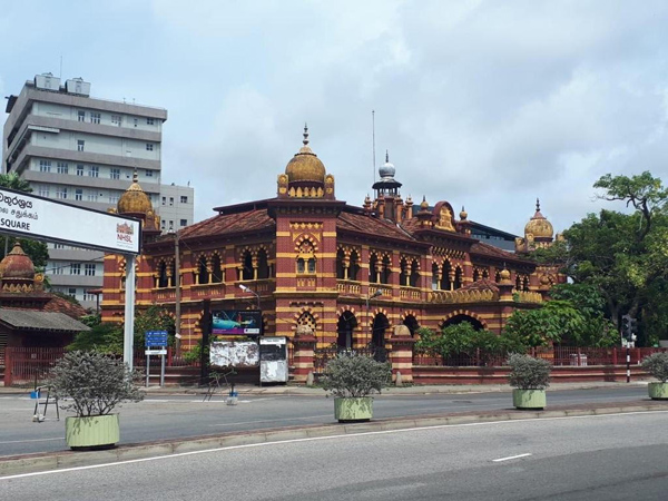 View of clean Colombo
