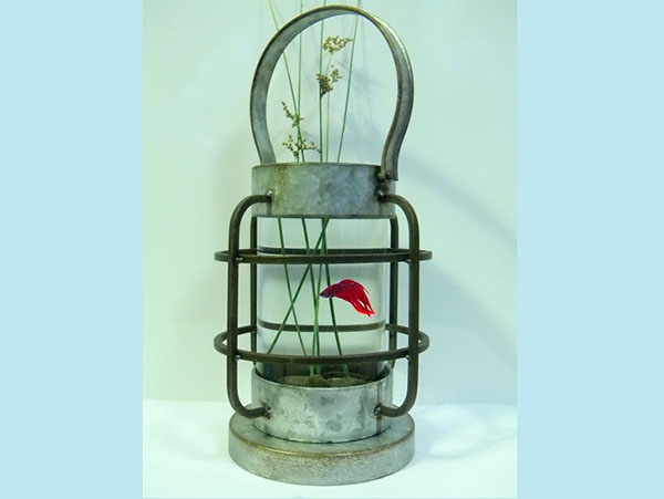 10. Archaic Lantern Style Aquarium