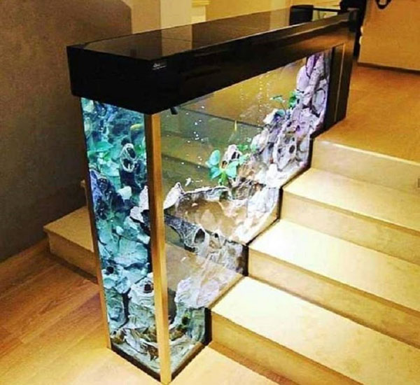 16. Staircase Aquarium