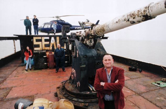 Roy and Joan's son Michael, the current Prince of Sealand