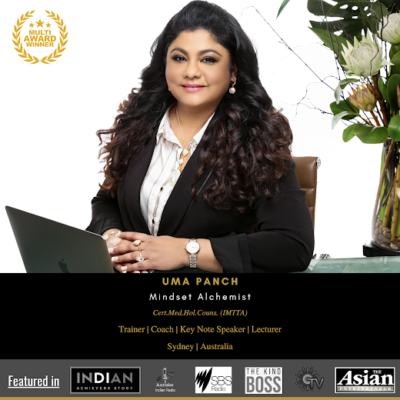 Uma Panch – Speaker Trainer Coach Lecturer (SYDNEY, AUSTRALIA)