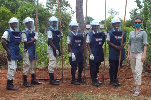 demining activities