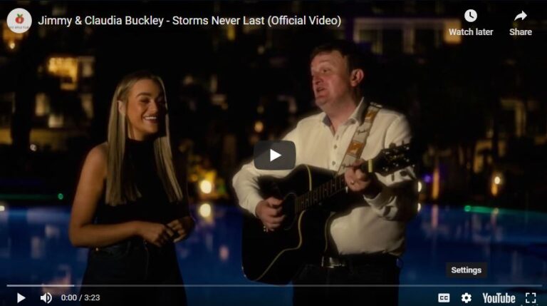 “STORMS NEVER LAST” – By Des Kelly