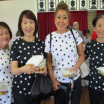 The talented Line Dancers: The Fab Four- Helen, Chen, Stephanie and Kanisha