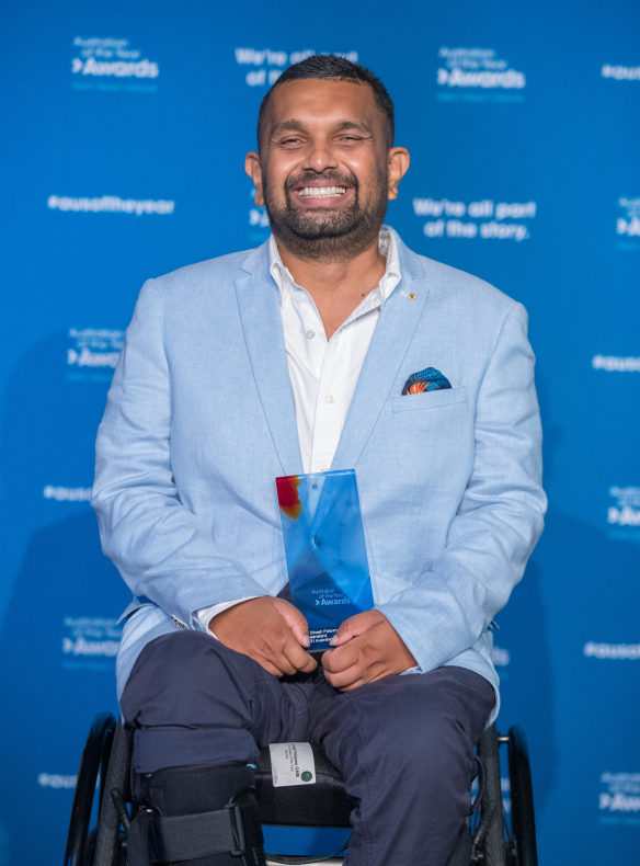 Dr Dinesh Palipana OAM - Advocate for doctors with disabilities - QLDSTATE RECIPIENT AUSTRALIAN OF THE YEAR 2021