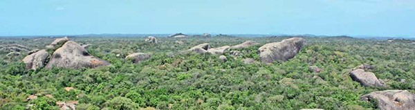 Scenic Kutumbigala sanctuary