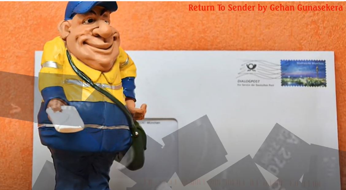 return to sender - gehan gunasekera