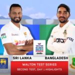 Watch Sri Lanka vs Bangladesh 2nd Cricket test