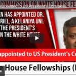 Sri Lankan appointed to US President’s Commission on White House Fellowships (English)