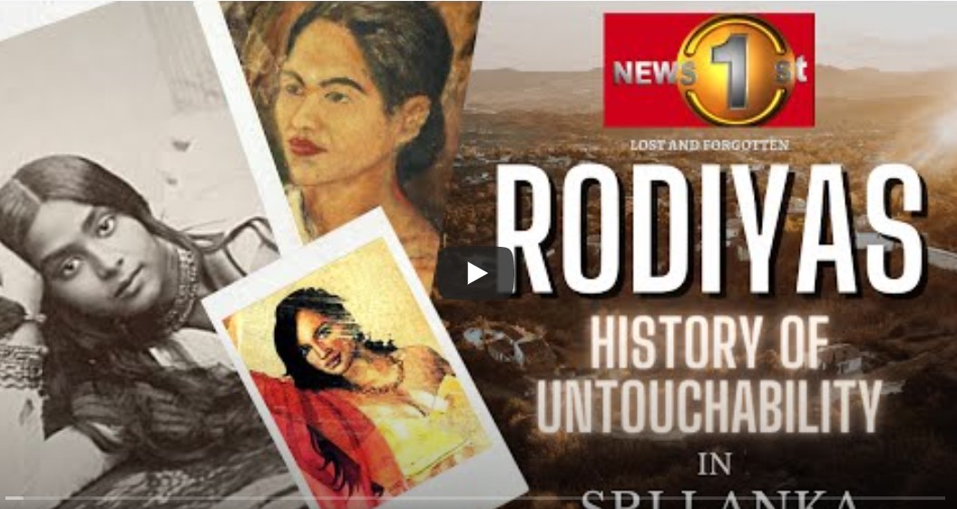 Ceylon's Rodiya community