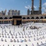 Haj demonstrates
