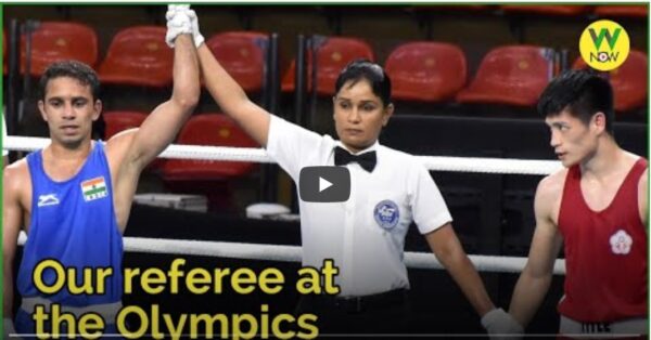 Our referee at the Olympics