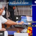 President kicks off digital stock market