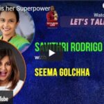 Savithri-rodrigo with Seema Golchha - eLanka