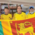 The Sri Lanka Wheelchair Tennis Team