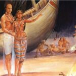 Meeting of Kuveni and Prince Vijaya
