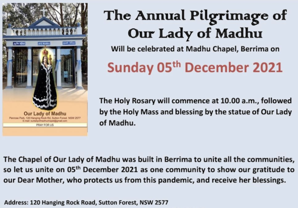 Pilgrimage to Madhu Chapel