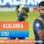 Sanga confers Asalanka as his successor - By Sunil Thenabadu (Sports editor - eLanka)