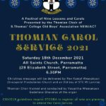 Thomian Carol Service 