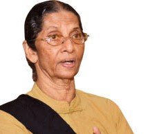 Veteran traditional dancer Dr. Vajira Chitrasena conferred with “Padma Shri” Award – by Sunil Thenabadu