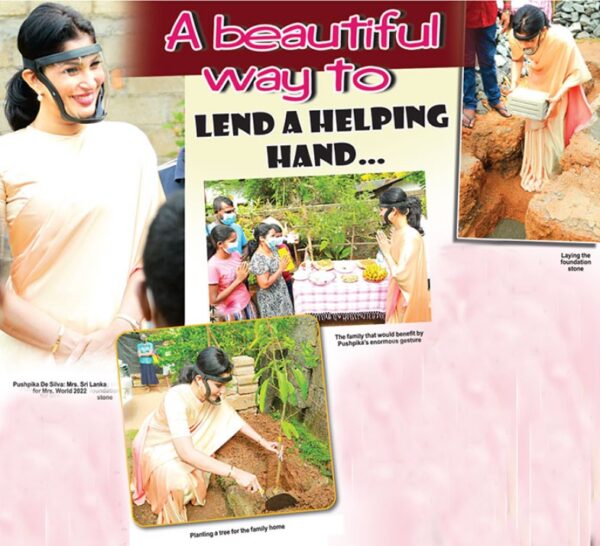 FEATURESA beautiful way to LEND A HELPING HAND