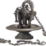 Ingenious elephant lamp at Dedigama - marvelous craftsmanship of yesteryear By Arundathie Abeysinghe
