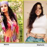 Stephanie Sutari and Morina