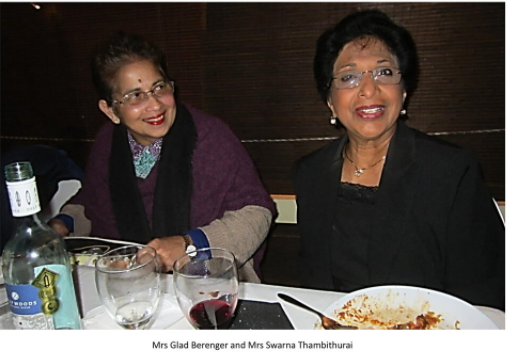 2016 Felicitation Dinner - Mr & Mrs. Thambithurai